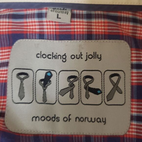 Scandanavian Plaid Dress Shirt - Picture 9 of 9